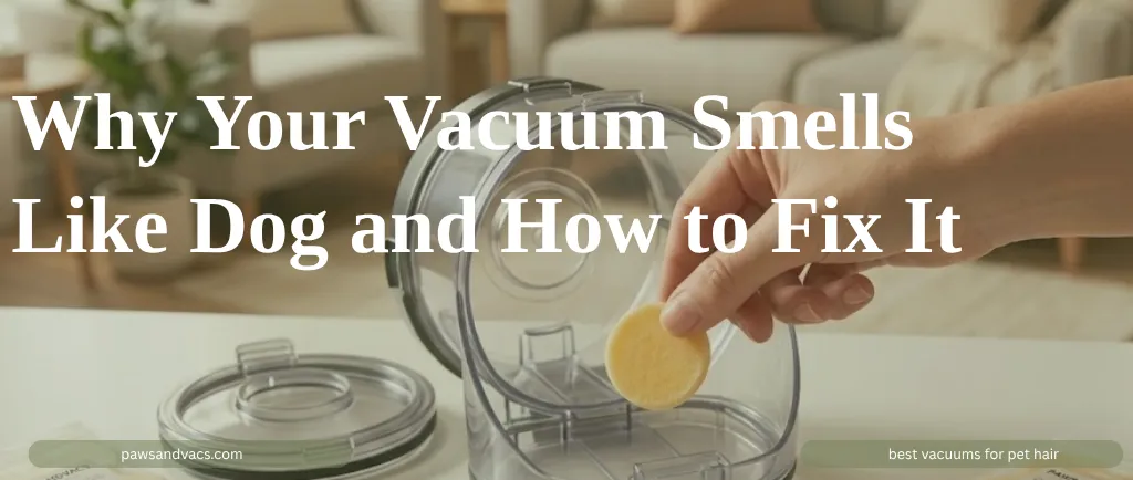 Why Your Vacuum Smells Like Dog and How to Fix It guide for pet homes