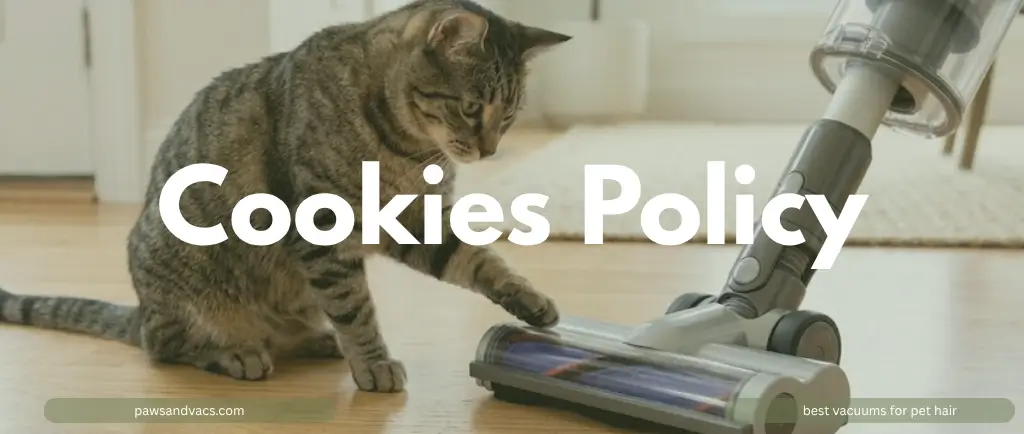 Cookies policy for PawsAndVacs website visitors