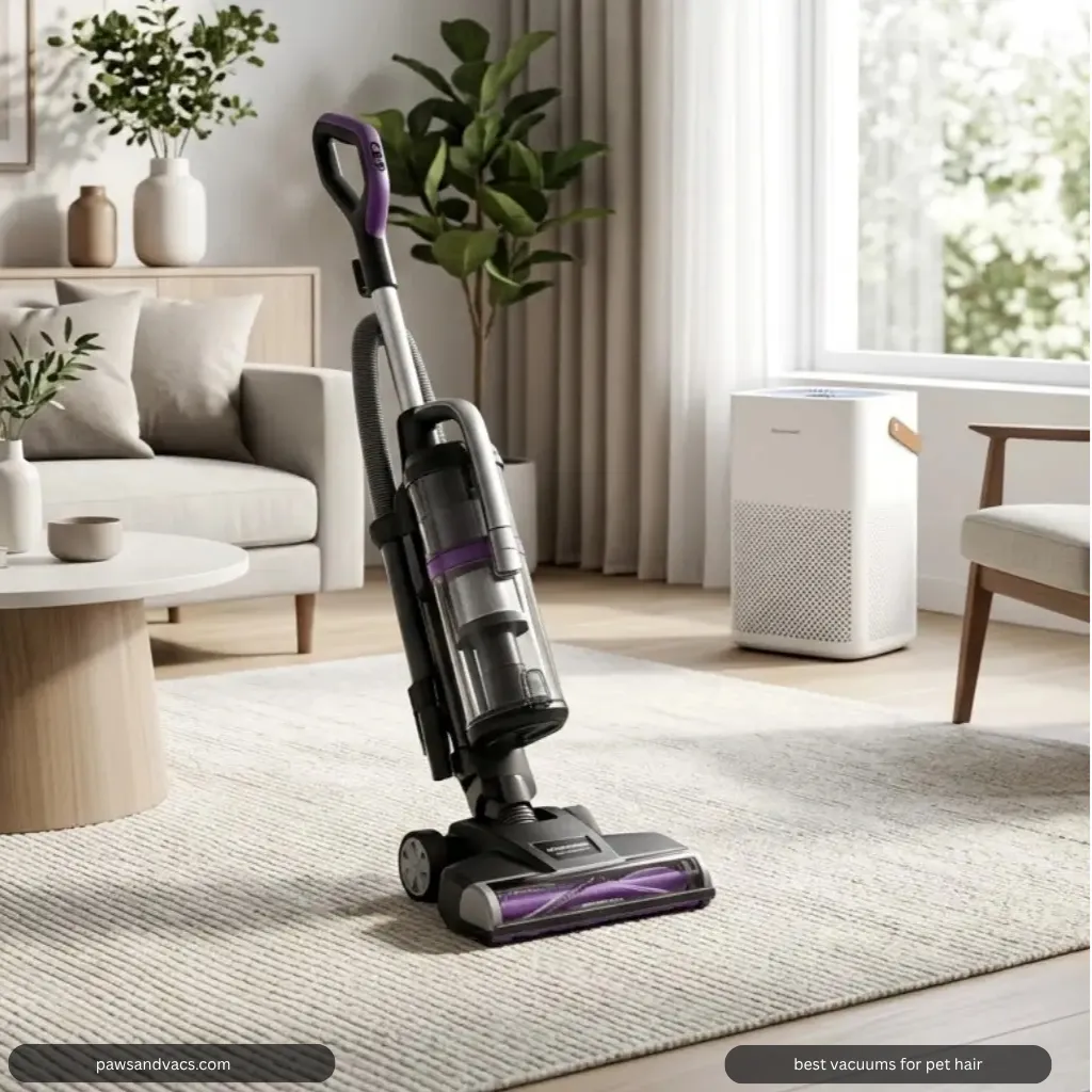 Do You Need an Air Purifier If You Have a HEPA Pet Vacuum? article for pet hair cleaning and vacuum selection