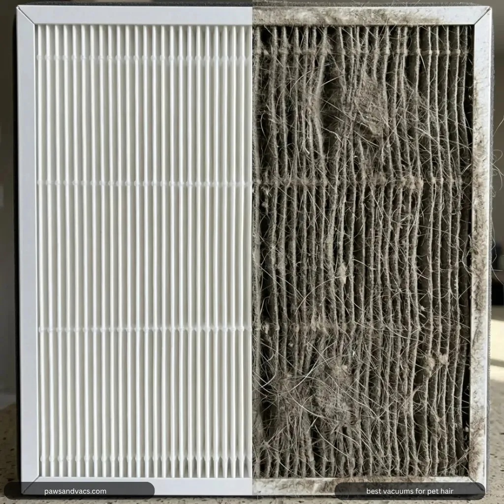 How Often Should You Clean Vacuum Filters in a Pet Home? article for pet hair cleaning and vacuum selection
