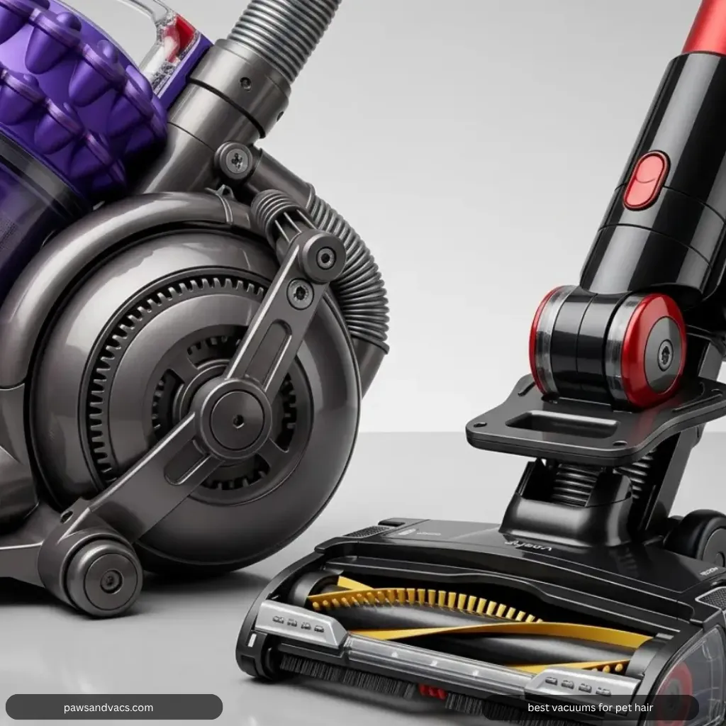 Shark Stratos vs Dyson Ball Animal 3 for Pet Hair article for pet hair cleaning and vacuum selection